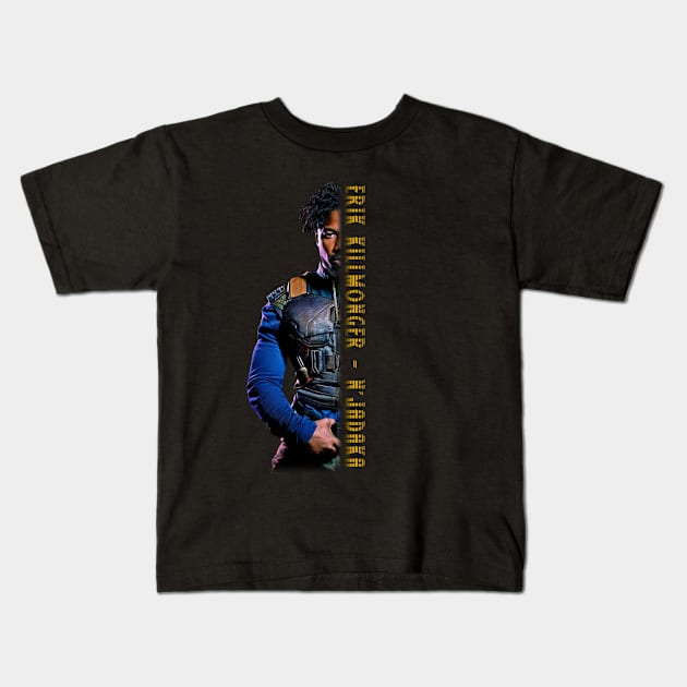 Erik Killmonger - Statement Kids T-Shirt by LightsCameraPod